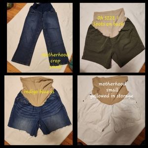 Maternity summer bottoms bundle XS/S